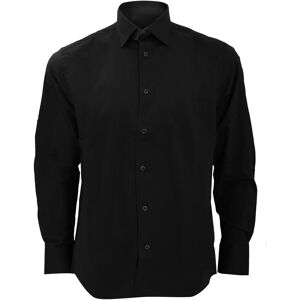 Russell Athletic Collection Mens Long Sleeve Easy Care Fitted Shirt (Black) - Size 15.5 Inch Russell Athletic Collection Mens Long Sleeve Easy Care Fitted Shirt (Black) - Size 15.5 Inch