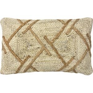 Furn. Boda Braided Jute Filled Cushion - Natural - One Size Furn. Boda Braided Jute Filled Cushion - Natural - One Size