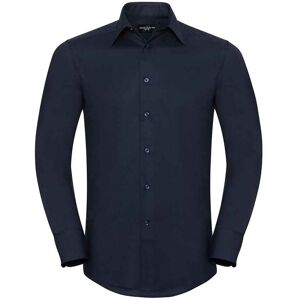 Russell Athletic Collection Mens Oxford Tailored Long-Sleeved Formal Shirt (Bright Navy) - Navy/blue - Size 16.5 Inch Russell Athletic Collection Mens Oxford Tailored Long-Sleeved Formal Shirt (Bright Navy) - Navy/blue - Size 16.5 Inch