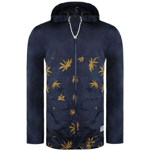 Vans Off The Wall Printed Mens Navy/brown Jacket - Size Large Vans Off The Wall Printed Mens Navy/brown Jacket - Size Large