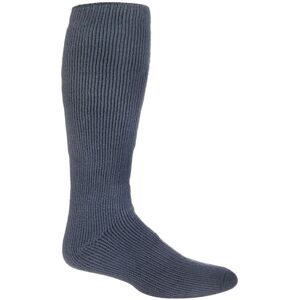 Heat Holders - Mens Extra Long Thick Thermal Knee High Socks 6-11 Uk - Blue Nylon - Size Uk 6-11 Heat Holders - Mens Extra Long Thick Thermal Knee High Socks 6-11 Uk - Blue Nylon - Size Uk 6-11