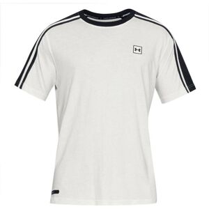 Under Armour Armourunstoppable Stripe T-Shirt White - Mens - Size X-Small Under Armour Armourunstoppable Stripe T-Shirt White - Mens - Size X-Small