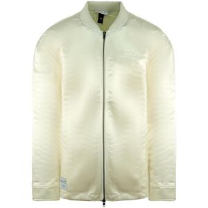 Mitchell & Ness Plain Mens Cream Jacket - Size X-Small Mitchell & Ness Plain Mens Cream Jacket - Size X-Small