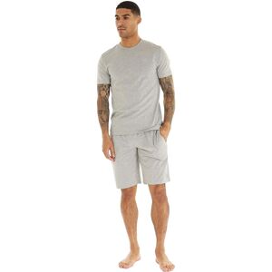 Kruze By Enzo Mens T-Shirt And Shorts Set - Grey Polycotton - Size Small Kruze By Enzo Mens T-Shirt And Shorts Set - Grey Polycotton - Size Small