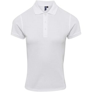 Premier Womens/ladies Coolchecker Plus Polo Shirt (White) - Size X-Large Premier Womens/ladies Coolchecker Plus Polo Shirt (White) - Size X-Large