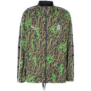 Puma X Sankuanz Mens Track Top Zip Up Print Jacket Camo 578702 75 - Green Textile - Size X-Large Puma X Sankuanz Mens Track Top Zip Up Print Jacket Camo 578702 75 - Green Textile - Size X-Large