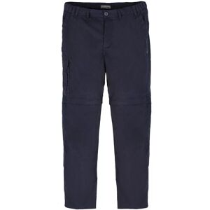 Craghoppers Womens Mens Expert Kiwi Convertible Tailored Trousers (Dark Navy) - Size 34w/30l Craghoppers Womens Mens Expert Kiwi Convertible Tailored Trousers (Dark Navy) - Size 34w/30l