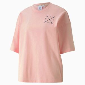 Puma Womens X Selena Gomez Shortsleeve Crew Neck Pink Women Oversized T-Shirt 597015 02 Cotton - Size 10 Uk Puma Womens X Selena Gomez Shortsleeve Crew Neck Pink Women Oversized T-Shirt 597015 02 Cotton - Size 10 Uk