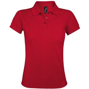 Sols Womens/ladies Prime Pique Polo Shirt (Red) - Size 2xl Sols Womens/ladies Prime Pique Polo Shirt (Red) - Size 2xl