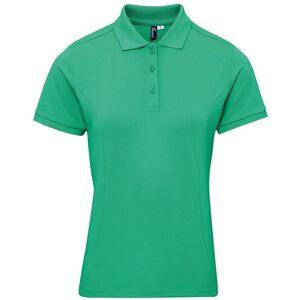 Premier Womens/ladies Coolchecker Plus Polo Shirt (Kelly Green) - Size 2xl Premier Womens/ladies Coolchecker Plus Polo Shirt (Kelly Green) - Size 2xl