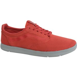 Vans Mens Off The Wall Iso Textile Trainers Lace Up Coral Red Shoes Vhhzu0 B119c - Size Uk 6.5 Vans Mens Off The Wall Iso Textile Trainers Lace Up Coral Red Shoes Vhhzu0 B119c - Size Uk 6.5