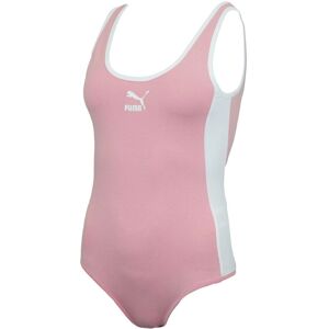 Puma Womens Classics T7 Bodysuit Tank Top Pink 579931 44 Textile - Size X-Small Puma Womens Classics T7 Bodysuit Tank Top Pink 579931 44 Textile - Size X-Small