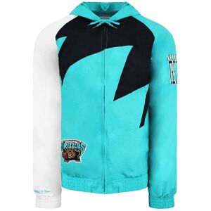 Mitchell & Ness Vancouver Grizzlies Shark Tooth Mens Jacket - Blue Nylon - Size Small Mitchell & Ness Vancouver Grizzlies Shark Tooth Mens Jacket - Blue Nylon - Size Small