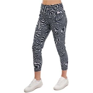 Adidas Womens Yoga Essentials Printed 7/8 Leggings In Inkwell - Blue - Size 4 Uk Adidas Womens Yoga Essentials Printed 7/8 Leggings In Inkwell - Blue - Size 4 Uk