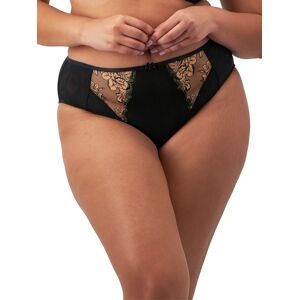 Elomi Womens Teagan High Leg Brief - Black Polyamide - Size Small Elomi Womens Teagan High Leg Brief - Black Polyamide - Size Small