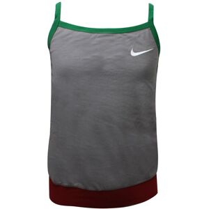 Nike Girls Tank Top Casual Colour Block Vest Branded Tee Grey 412413 009 Cotton - Size Medium Nike Girls Tank Top Casual Colour Block Vest Branded Tee Grey 412413 009 Cotton - Size Medium
