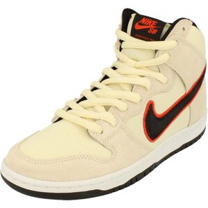 Nike Sb Dunk High Pro Prm Mens Trainers Beige - Size Uk 9 Nike Sb Dunk High Pro Prm Mens Trainers Beige - Size Uk 9