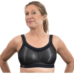Anita Womens Momentum Sports Bra - Black Nylon - Size 38a Anita Womens Momentum Sports Bra - Black Nylon - Size 38a