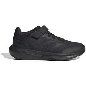 Adidas Boys Boy'S Kids Runfalcon 3.0 Elastic Lace Top Strap Shoes In Black Textile - Size Uk 11.5 Kids Adidas Boys Boy'S Kids Runfalcon 3.0 Elastic Lace Top Strap Shoes In Black Textile - Size Uk 11.5 Kids