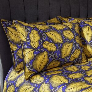 Ew By Edinburgh Weavers Magali Leaf Premium Cotton Sateen Pillowcase Pair - Yellow - Size 50 Cm X 75 Cm Ew By Edinburgh Weavers Magali Leaf Premium Cotton Sateen Pillowcase Pair - Yellow - Size 50 Cm X 75 Cm