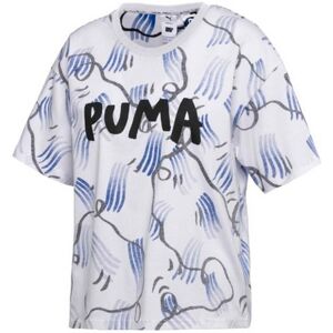 Puma X Shantell Martin Womens Aop T-Shirt - Multicolour - Size 10 Uk Puma X Shantell Martin Womens Aop T-Shirt - Multicolour - Size 10 Uk
