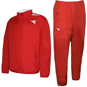Diadora Diadorared Fitness Joggers - Mens - Red Textile - Size 2xs Diadora Diadorared Fitness Joggers - Mens - Red Textile - Size 2xs