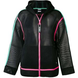 Puma Chase Spacer Womens Black Track Jacket Textile - Size 8 Uk Puma Chase Spacer Womens Black Track Jacket Textile - Size 8 Uk