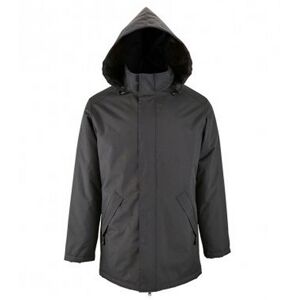 Sols Unisex Adults Robyn Padded Jacket (Charcoal) - Size 4xl Sols Unisex Adults Robyn Padded Jacket (Charcoal) - Size 4xl