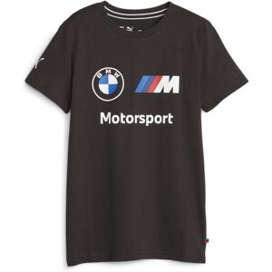 Puma Childrens Unisex Bmw M Motorsport Essentials Logo T-Shirt - Black - Size 11-12y Puma Childrens Unisex Bmw M Motorsport Essentials Logo T-Shirt - Black - Size 11-12y