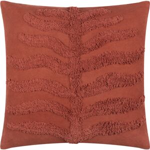 Furn. Dakota Tufted Cushion Cover - Orange Cotton - Size 45 Cm X 45 Cm Furn. Dakota Tufted Cushion Cover - Orange Cotton - Size 45 Cm X 45 Cm