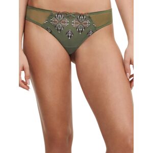 Chantelle Womens Champs Elysees Tanga - Green Polyamide - Size Small Chantelle Womens Champs Elysees Tanga - Green Polyamide - Size Small