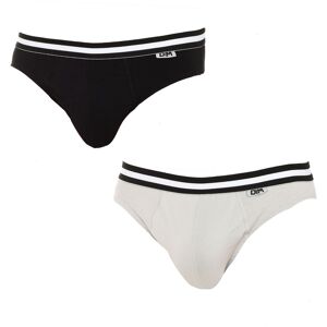 Dim Mens Pack-2 Briefs Cotton Streech Tejido Transpirable D6577 Hombre - Multicolour - Size 2xl Dim Mens Pack-2 Briefs Cotton Streech Tejido Transpirable D6577 Hombre - Multicolour - Size 2xl
