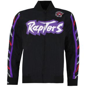 Mitchell & Ness Nba Toronto Raptors Hook Shot Warm Up Mens Jacket - Black Nylon - Size Small Mitchell & Ness Nba Toronto Raptors Hook Shot Warm Up Mens Jacket - Black Nylon - Size Small