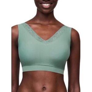 Chantelle Womens Softstretch Wire Free Bra - Green Polyamide - Size Xl/2xl Chantelle Womens Softstretch Wire Free Bra - Green Polyamide - Size Xl/2xl