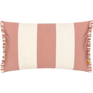 Furn. Araya Striped Velvet Cushion Cover - Pink - Size 30 Cm X 50 Cm Furn. Araya Striped Velvet Cushion Cover - Pink - Size 30 Cm X 50 Cm