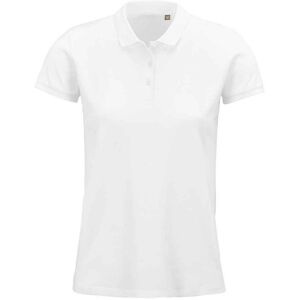 Sols Womens/ladies Planet Organic Polo Shirt - White - Polo Shirt Sols Womens/ladies Planet Organic Polo Shirt - White - Polo Shirt