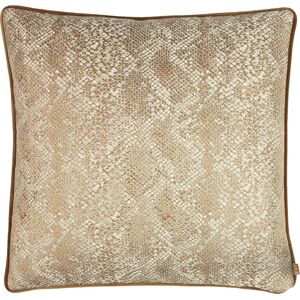 Kai Viper Snake Square Feather Filled Cushion - Rust - One Size Kai Viper Snake Square Feather Filled Cushion - Rust - One Size