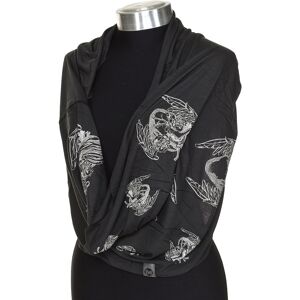 Buff Unisex Infinity Heart Face And Neck Warmer Angel 70300 - Black Viscose - One Size Buff Unisex Infinity Heart Face And Neck Warmer Angel 70300 - Black Viscose - One Size