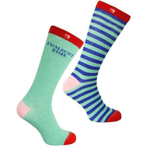 Scotch & Soda 2-Pack Mens Green/blue Printed Socks - Red - Size Uk 6-8 Scotch & Soda 2-Pack Mens Green/blue Printed Socks - Red - Size Uk 6-8