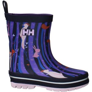 Helly Hansen Childrens Unisex Jk Splash Print Purple Kids Boots - Size Uk 3 Helly Hansen Childrens Unisex Jk Splash Print Purple Kids Boots - Size Uk 3