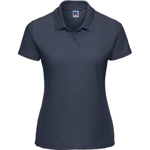 Russell Athletic Womens/ladies Classic Plain Polycotton Polo Shirt (French Navy) - Size 22 Uk Russell Athletic Womens/ladies Classic Plain Polycotton Polo Shirt (French Navy) - Size 22 Uk
