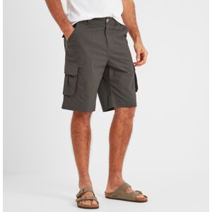 Tog24 Noble Mens Cargo Shorts Thunder - Grey Cotton - Size Medium Tog24 Noble Mens Cargo Shorts Thunder - Grey Cotton - Size Medium