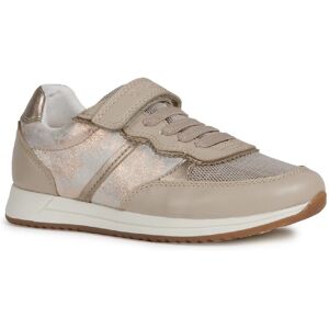 Geox Girls J Jensea G. A Slip On Trainer - Beige Leather - Size 1.5 Infant (Uk Shoe) Geox Girls J Jensea G. A Slip On Trainer - Beige Leather - Size 1.5 Infant (Uk Shoe)
