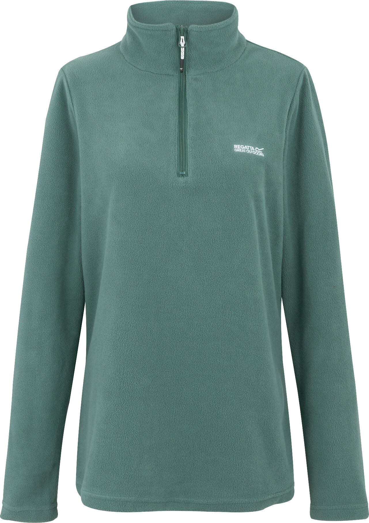 Regatta Great Outdoors Womens/ladies Sweetheart 1/4 Zip Fleece Top (Spruce Green) - Dark Green - Size 10 Uk