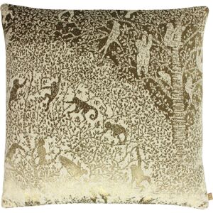 Kai Tilia Exotic Jacquard Rectangular Feather Filled Cushion - Gold - One Size Kai Tilia Exotic Jacquard Rectangular Feather Filled Cushion - Gold - One Size