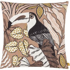 Furn. Tocorico Tropical Cushion Cover - Natural - Size 50 Cm X 50 Cm Furn. Tocorico Tropical Cushion Cover - Natural - Size 50 Cm X 50 Cm