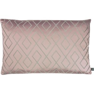 Prestigious Textiles Pivot Geometric Jacquard Feather Filled Cushion - Rose - One Size Prestigious Textiles Pivot Geometric Jacquard Feather Filled Cushion - Rose - One Size