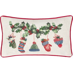 Evans Lichfield Winter Warmers Printed Cushion Cover - Multicolour - Size 30 Cm X 50 Cm Evans Lichfield Winter Warmers Printed Cushion Cover - Multicolour - Size 30 Cm X 50 Cm