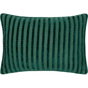 Furn. Giyla Chenille Filled Cushion - Blue - Size 35 Cm X 50 Cm Furn. Giyla Chenille Filled Cushion - Blue - Size 35 Cm X 50 Cm