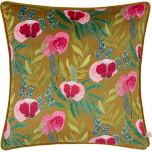 Wylder Nature House Of Bloom Poppy Feather Filled Cushion - Yellow - One Size Wylder Nature House Of Bloom Poppy Feather Filled Cushion - Yellow - One Size